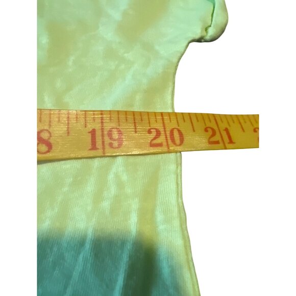 Aerie NWOT boyfriend rope voop tee SIZE XS Green Sleeveless Cotton Top - Picture 2 of 8